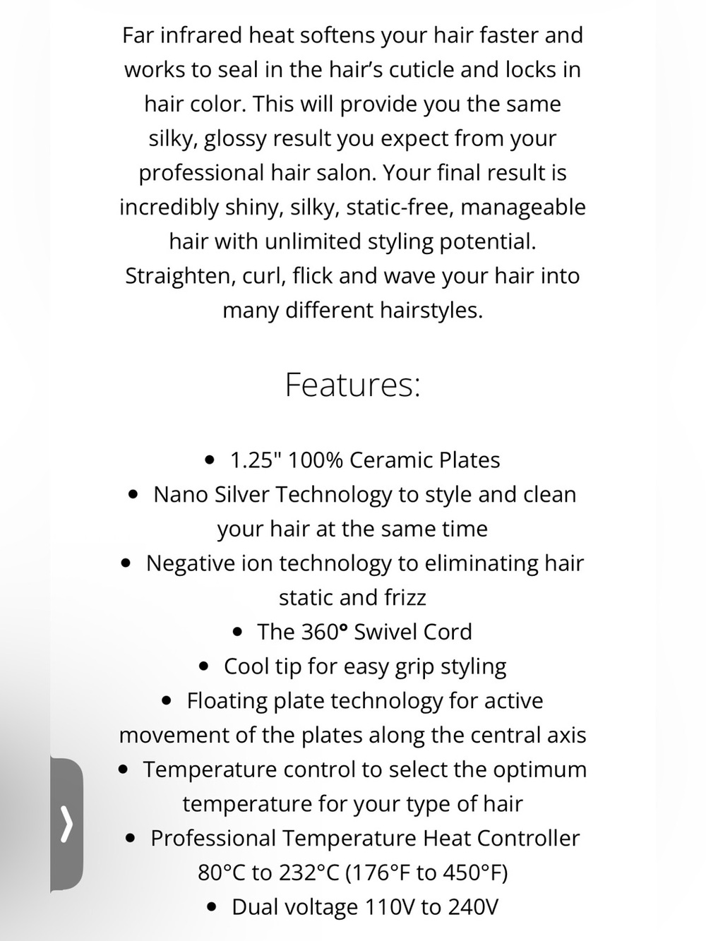 ROYALE Platinum Genius Flat Iron - LIMITED EDITION ROSE GOLD - NWT - Picture 8 of 8